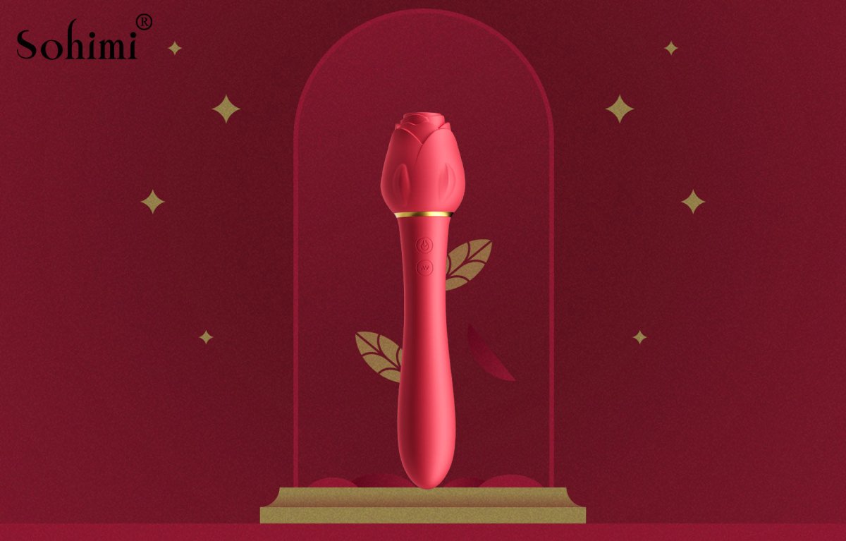 Rose Queen - Upgraded Vibrator for Dildo and Rose Toy Sohimi Rose Queen - Upgraded Vibrator for Dildo and Rose Toy Sohimi