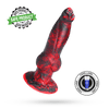 2 in 1 8.7in Thrusting & Vibrating Silicone Monster Dildo-App Control