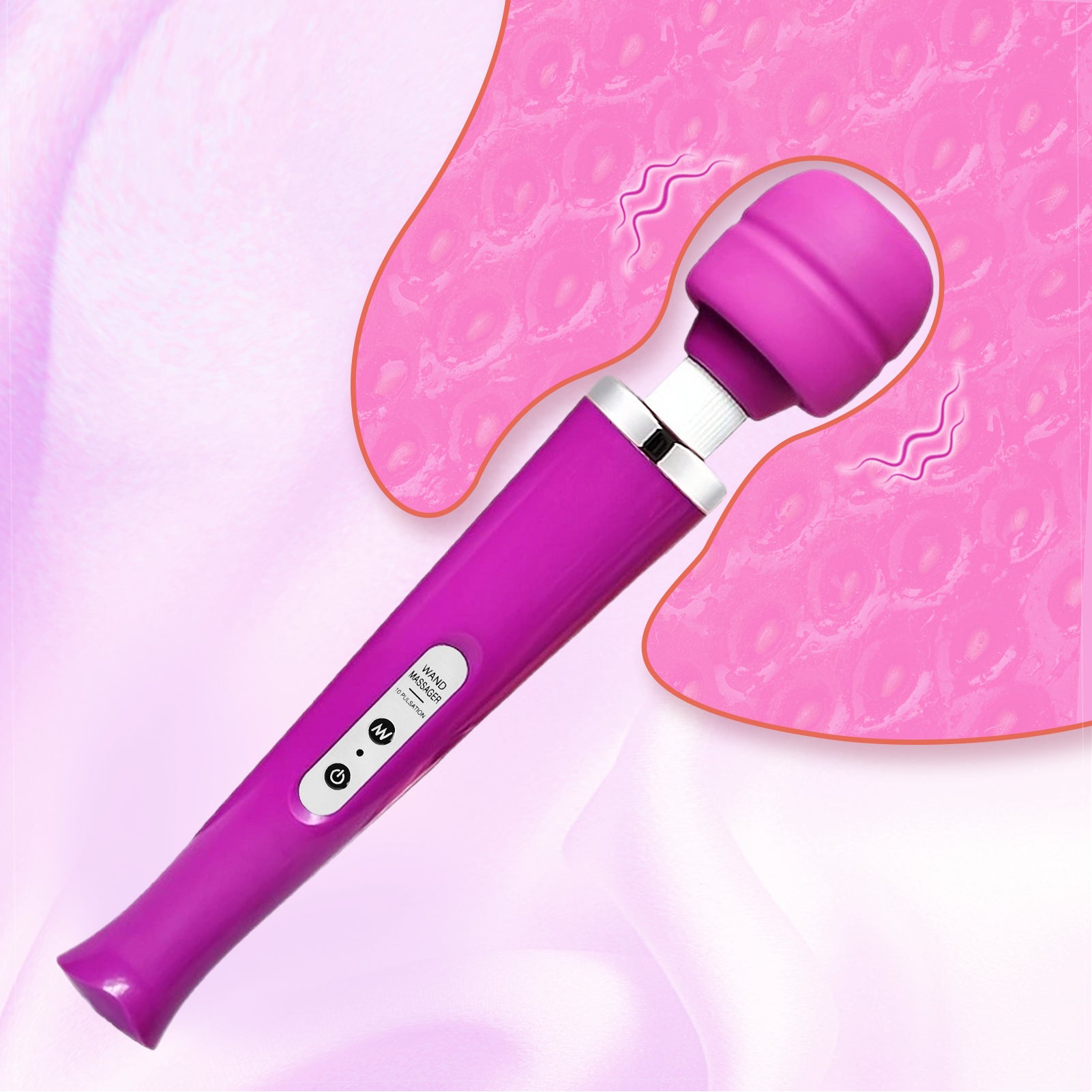 2 in 1 G-spot and Body Massager Wand Vibrator