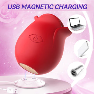 2024 APP Control Rose Suction Clitorial Stimulator Vibrator - Sohimi