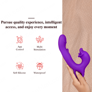 2025 Viele 3| Upgraded App Control Flapping Licking Female Vibrator - Sohimi