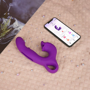 2025 Viele 3| Upgraded App Control Flapping Licking Female Vibrator - Sohimi