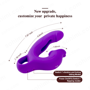 2025 Viele 3| Upgraded App Control Flapping Licking Female Vibrator - Sohimi