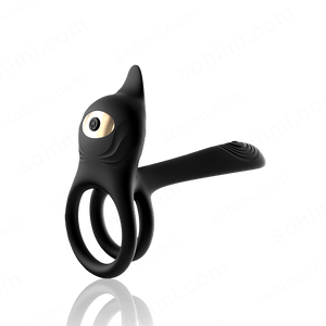 3 in 1 Multifunctional Penis Cock Ring with 10 Vibrating Modes - Sohimi