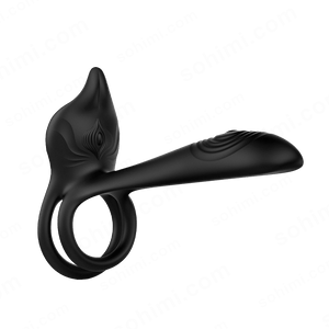 3 in 1 Multifunctional Penis Cock Ring with 10 Vibrating Modes - Sohimi