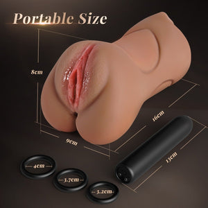 3 in 1 Realistic Blowjob Simulator Pocket Pussy - Sohimi