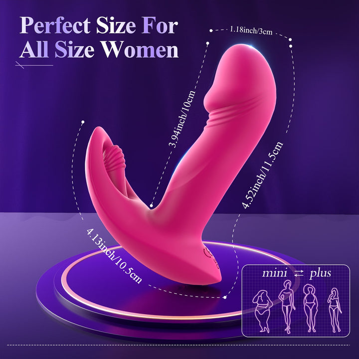 APP Control 3 in 1 Strong Stimulation Vibrator 