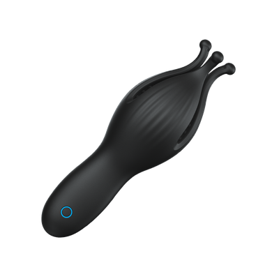 Penis Head Silicone Vibrator Stimulator