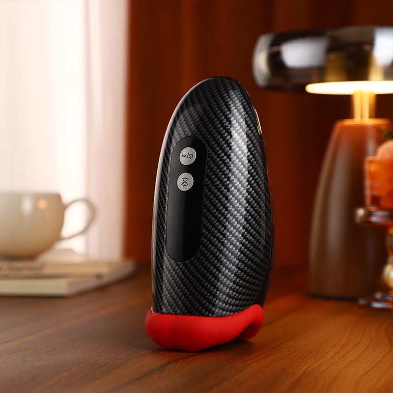 Black and Red Male masturbator