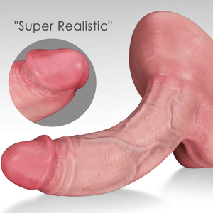 Authen Dual Density Silicone Dildo | Sohimi