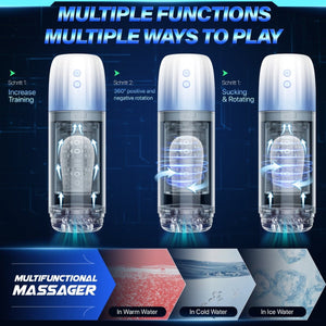 Auto Rotation and sucking Male Masturbator - Sohimi