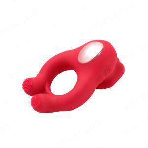BEKEY| Penis Ring with Clitoris Testicle Stimulator for Couples - Sohimi