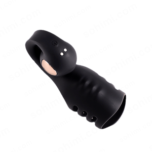 CASE|Multi Stimulation Snail - Shaped Penis Sleeve Ring with 10 Vibrating - Sohimi