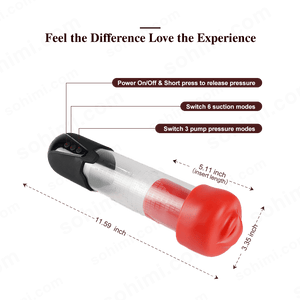 DEMON| Automastic Penis Extender Male Masturbator Mouth Sex Toy - Sohimi