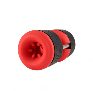 DUMBBELL| Auto Hollow 3D Textured Channel 10 Vibration Male Masturbator - Sohimi