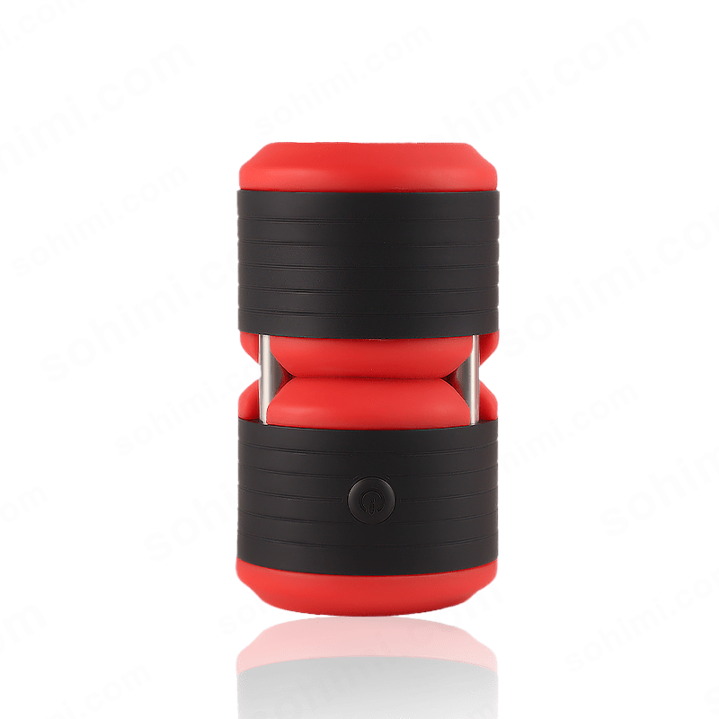 DUMBBELL| Auto Hollow 3D Textured Channel 10 Vibration Male Masturbator - Sohimi