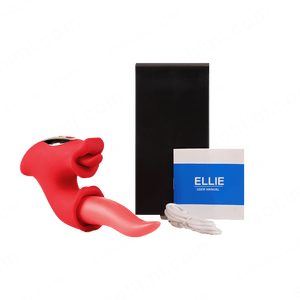ELLIE| Tongue swing and vibrating Licking G - Spot and Clit Sex Toy for Woman - Sohimi