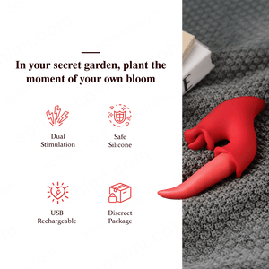 ELLIE| Tongue swing and vibrating Licking G - Spot and Clit Sex Toy for Woman - Sohimi