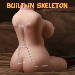 ISSKIS|29LB Half Body Lifesize Big Boobs Sex Doll - Sohimi