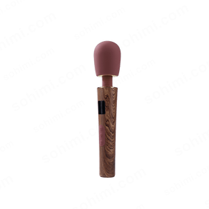 JUPITER|Wood - textured Cordless Rechargeable Handheld Wand Massager - Sohimi