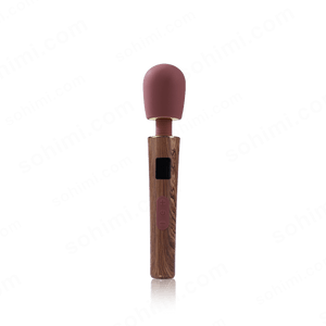 JUPITER|Wood - textured Cordless Rechargeable Handheld Wand Massager - Sohimi
