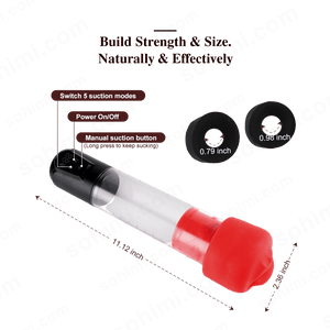 Lagoon 2| Powerful 360° Wrap Suction Male Penis Pump - Sohimi