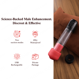 Lagoon 2| Powerful 360° Wrap Suction Male Penis Pump - Sohimi