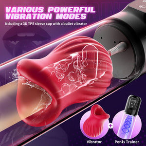 LAGOON App Control 2 in 1 Male Masturbation Penis Pumps - Sohimi