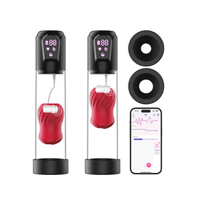 LAGOON App Control 2 in 1 Male Masturbation Penis Pumps - Sohimi