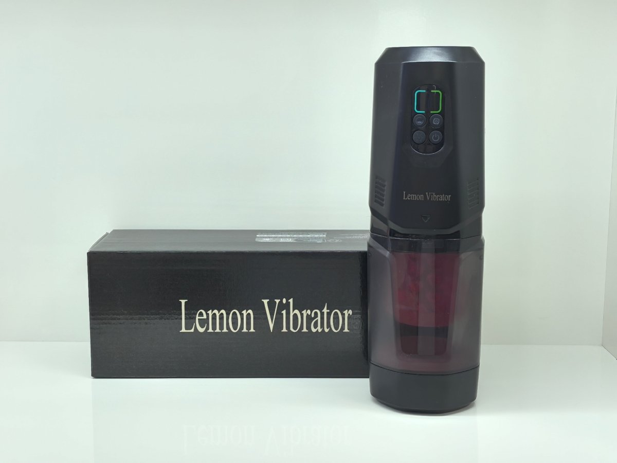 Lemon Vibrator Red sex toys male masturbator - Sohimi