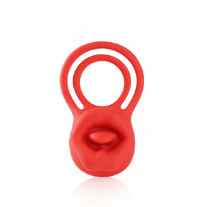 LINNA| Tongue Licking and Vibration Cock Ring for Couple - Sohimi