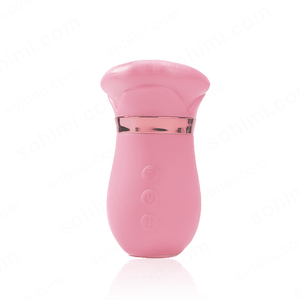LIPS| Kiss App Control Tongue Licking Multi Stimulations Mouth Vibrator - Sohimi