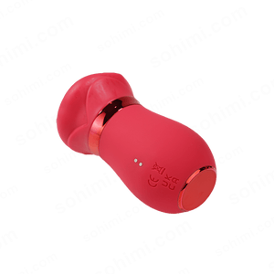 LIPS| Kiss App Control Tongue Licking Multi Stimulations Mouth Vibrator - Sohimi
