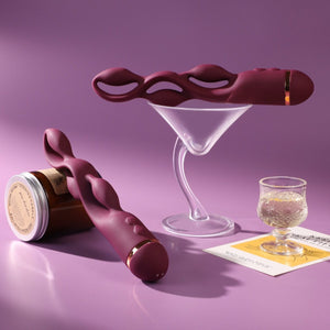 LIVIA| Innovative hollow three - vibration motor female vibe wand - Sohimi