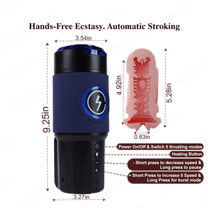 Maelstrom|Automatic Hand - Free Thrusting Male Masturbator - Sohimi