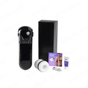 MARKEL| 3 in 1 Automatic Suction and vibrating and Thrusting Male Sex Toy - Sohimi
