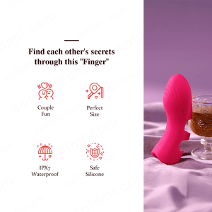 MAZY| 2 in 1 Ultimate Sweet Finger Vibrator - Sohimi