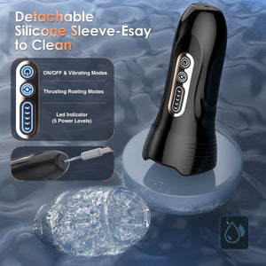 Thrusting & Rotating Male Masturbator