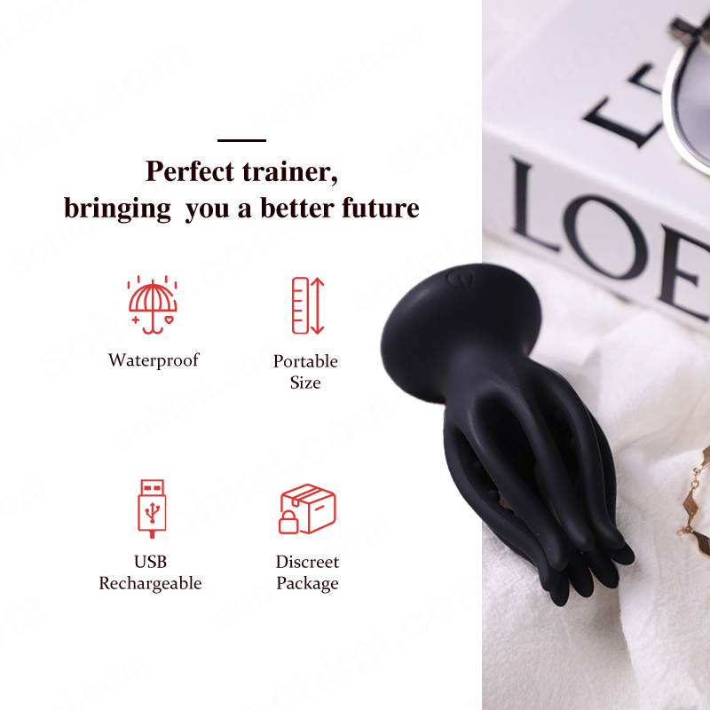 MoYu| New Octopus Vibrating Penis Trainer - Sohimi