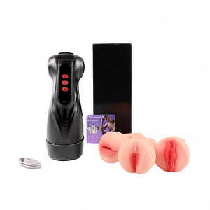 MYNA| 3 in 1 App Control Sucking and Vibration Male Pocket Pussy - Sohimi