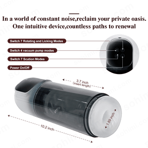 NEST|Upgraded Vacuum Pump Male Masturbator toy with LCD Display - Sohimi