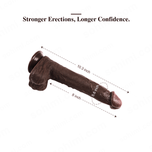 PAN| 10.3inch Realistic Fantasy Dildo with Suction Base - Sohimi