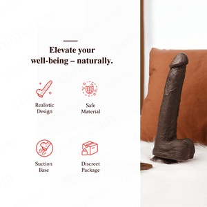 PAN| 10.3inch Realistic Fantasy Dildo with Suction Base - Sohimi