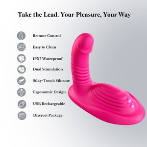 Sohimi AURORA thrusting dildo close-up detail image