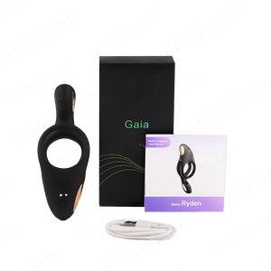 RYDEN|Multi Stimulation Vibration Penis Ring with Double Rings - Sohimi