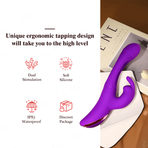 SARAH| Unique 3 in 1 Multiple Stimulation female G - Spot Vibrator Toy - Sohimi