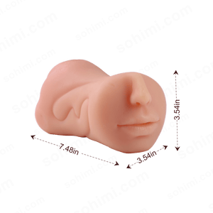 SATO| Portable Realistic Blowjob Stimulator Pocket Pussy Male Toy - Sohimi