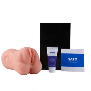 SATO| Portable Realistic Blowjob Stimulator Pocket Pussy Male Toy - Sohimi