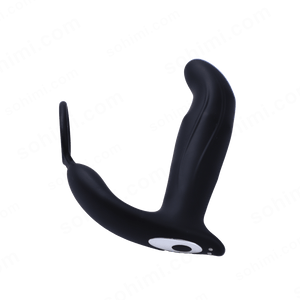 SBD|Thrusting & Vibrating Anal Vibrator Butt Plug with Cock Ring - Sohimi