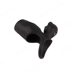 SERAPH| Upgrade Vibration Cock Ring with Penis Sleeve Couple Sex Toy - Sohimi
